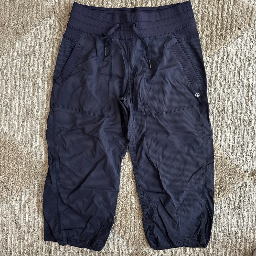 Dark Purple Lululemon Capris